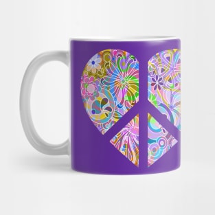 Abstract Hippie Art Mug